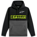 HOODIE PO PARALLEL BLACK/GUNME