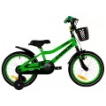 Dviratis Karbon Comet 16 green neon