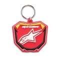 KEY FOB PLATE RED/YELLOW/BLACK