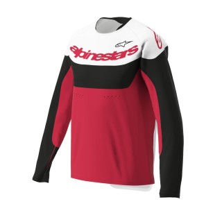 JERSEY LS A-DURA RACE RED M