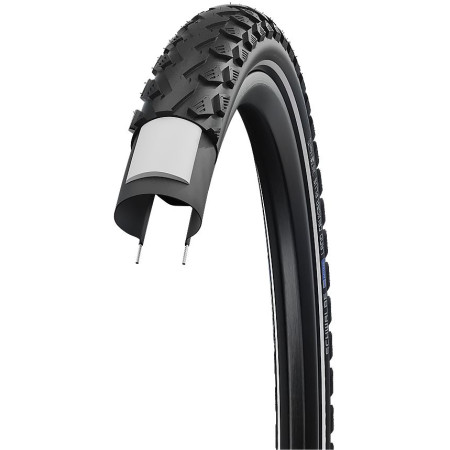 Padanga 26" Schwalbe Land Cruiser Plus HS 450, Active Wired 50-559 Black-Reflex