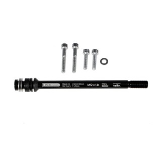 Perveriama ašis M6-Connector 1 mm