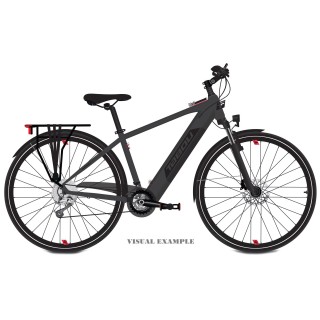 Elektrinis dviratis Tabou Kinetic UP ECO anthracite-red-18"