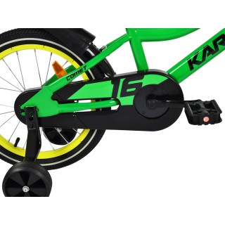 Dviratis Karbon Comet 16 green neon