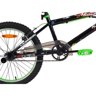 Dviratis Karbon BMX 20 black-green