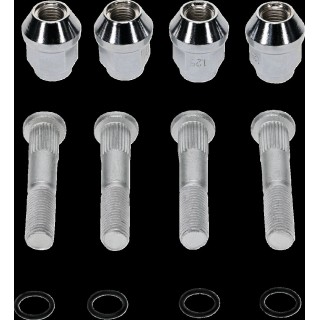 WHEEL STUD/NUT KIT MOOSE