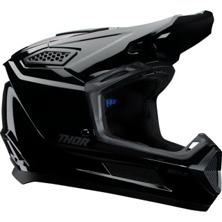 HELMET FLEET BLACKOUT GLOSS LG