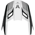 VISOR KIT FLEET DEFY BK/WH XS-