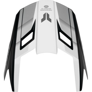 VISOR KIT FLEET DEFY BK/WH L-2