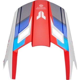 VISOR KIT FLEET DEFY R/W/B L-4
