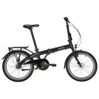 Dviratis 20" Pegasus sulankstomas Alu D7A Low 7-G juoda/chrom