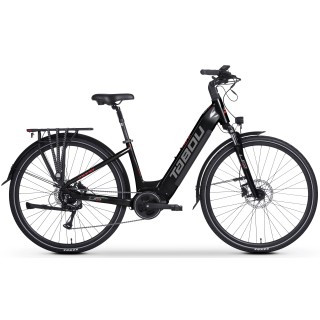 Elektrinis dviratis Tabou Mono UP 2.0 black-red-18"