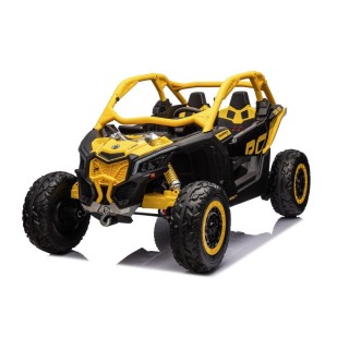 Vaikiškas elektromobilis Bagis CAN-AM MAVERICK UTV RS DK-CA001 Geltonas