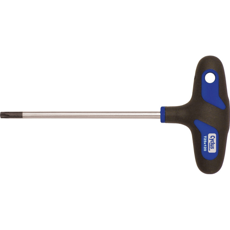 Įrankis Cyclus Tools screwdriver Torx TX 25x120 with T-handle (720533)