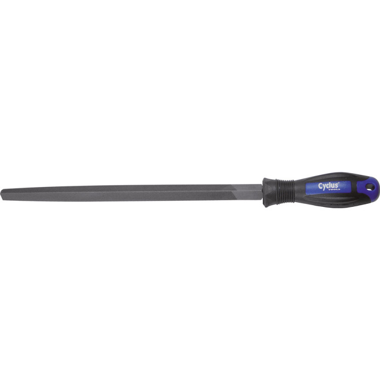 Įrankis Cyclus Tools file Triangular 250mm with plastic handle (720542)