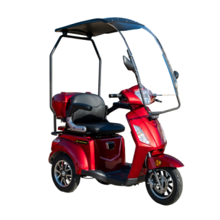 Elektrinis triratis RIDE-E MS03 ST (EEC) - Spalva - Raudona