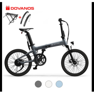 ADO Air 20S elektrinis dviratis | Tarptautinė versija 350W | (20') - Spalva - Pilka