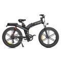 Dviratis 26" elektrinis Engwe X26 dviguba baterija juodas