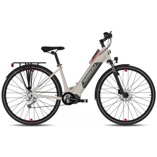 Elektrinis dviratis Tabou Mono UP 1.0 grey-red-18"