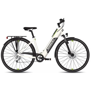 Elektrinis dviratis Tabou Mono UP ECO 26 white-green-16"