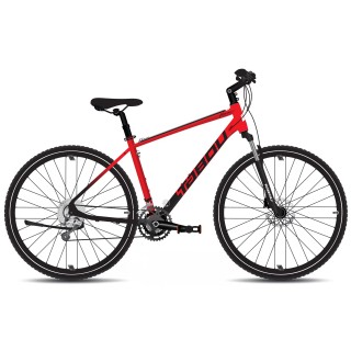 Dviratis Tabou Flow 3 19 black-red-M / 19"