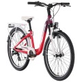 Dviratis Tabou Queen 24 pink-white