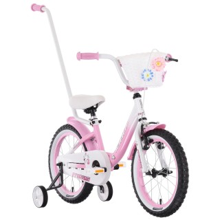Dviratis Tabou Miss Alu 16 pink-white