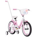 Dviratis Tabou Miss Alu 16 pink-white
