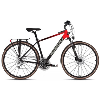 Dviratis Tabou Kinetic 3 black-red-XL / 23"