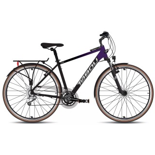 Dviratis Tabou Kinetic 2 black-purple-M / 19"