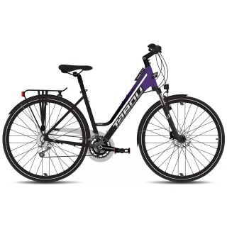Dviratis Tabou Kinetic 5 W black-purple-M / 19"