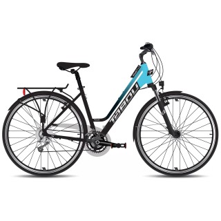 Dviratis Tabou Kinetic 2 W black-turq-S / 17"