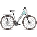 Dviratis Tabou Kinetic 2 W grey-mint-L / 21"