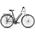 Dviratis Tabou Kinetic 1 W black-white-M / 19"