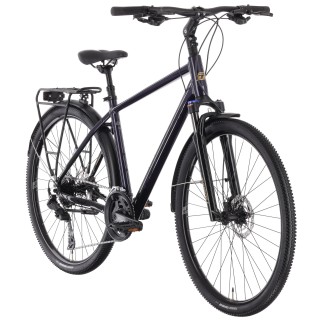 Dviratis Tabou Flow 4 EQ 19 black-purple-M / 19"