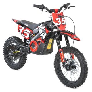 Elektrinis Krosinis Motociklas Monkey DB 1500w R12/14 RED