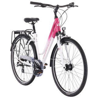 Dviratis Tabou Kinetic 2 W white-fuxia-L / 21"