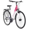 Dviratis Tabou Kinetic 2 W white-fuxia-L / 21"