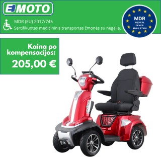 Elektrinis skuteris Spirite 3 MDR, 500W 20AH eMOTO