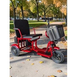 Elektrinis sulankstomas triratis skuteris S5 Pro