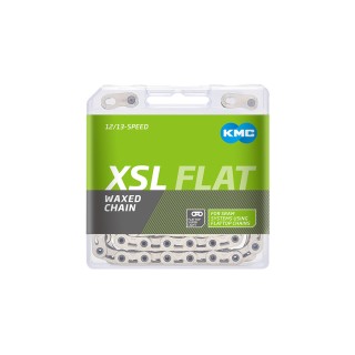 Grandinė X FLAT SL Silver Waxed