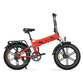 Dviratis 20" elektrinis Engwe Engine X raudonas