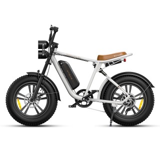 Dviratis 20" elektrinis Engwe M20 viena baterija baltas