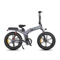 Dviratis 20 elektrinis sulankstomas Engwe X20 750Wh viena baterija pilkas