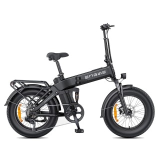 Dviratis 20 elektrinis sulankstomas Engwe Engine PRO 3 BOOST 250w juodas
