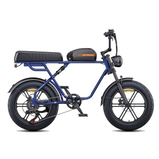 Dviratis 20 elektrinis Engwe M1 250Wh dviguba baterija mėlynas