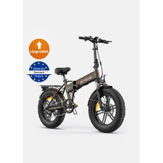 Dviratis 20 elektrinis sulankstomas Engwe EP-2 PRO 750Wh rudas