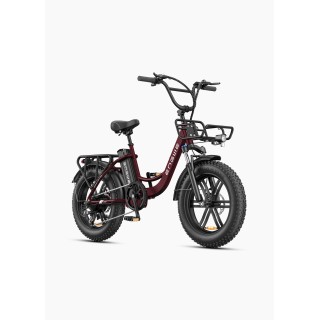 Dviratis 20 elektrinis Engwe L20 Boost 250Wh Step-Thru raudonas