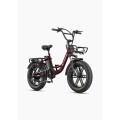 Dviratis 20 elektrinis Engwe L20 Boost 250Wh Step-Thru raudonas