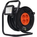Prailgintuvas su rite 30m ir 20W LED šviestuvu